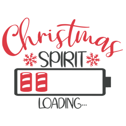 Christmas spirit loading Svg, Christmas Svg, Funny Cute Svg, Holidays Svg, Christmas Svg Designs, Digital download
