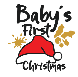 baby's first christmas svg, baby christmas svg, 1st christmas svg, baby svg, first christmas svg, digital download (8)
