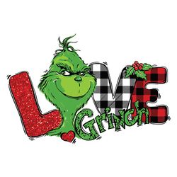 Love Grinch Svg, Grinch Christmas Svg, Grinch Face Svg, Grinch clipart, The Grinch Svg, Cartoon Svg, Digital Download