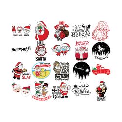 Santa Claus Svg Bundle, Santa Claus Christmas Svg, Merry Christmas Svg, Noel Svg, Winter Svg, Holidays Svg, Digital file