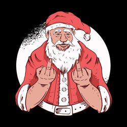 Funny Santa Claus Svg, Santa Claus Christmas Svg, Funny Christmas Svg, Winter Svg, Holidays Svg, Digital Download