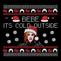Bebe its cold outside Svg, Schitt's Creek Christmas Sweater, David Rose, Moira Rose, Ew David, Christmas Sweater