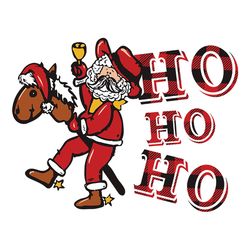 Western Santa Ho Ho Ho Svg, Santa Christmas svg, Santa Clipart, Noel Svg, Winter Svg, Holidays Svg, Digital download