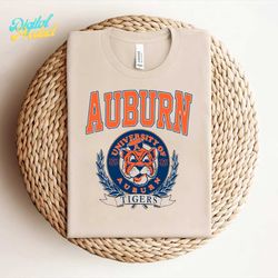 Vintage NCAA Auburn Tigers Football Svg Digital Download