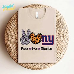 Peace Love New York Giants Svg Cricut Digital Download