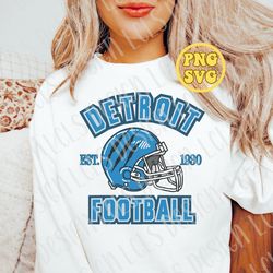 Detroit svg, detroit png, detroit decal, football helmet png, football clipart, girly football png, Detroit football svg