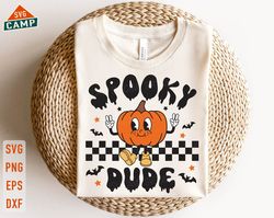 Spooky Dude svg, Boys Halloween svg, Spooky svg, Funny Halloween svg, Trick or Treat svg, Spooky Little Dude, Kids hallo