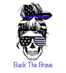 Back the brave Svg, Police Svg, Police Thin Blue Line Svg, Blue Lives Matter, I've Got Your Six Svg, Digital Download