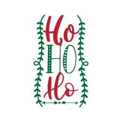 Ho Ho Ho Svg, Christmas Svg, Merry Christmas Svg, Christmas Svg Design, Christmas logo Svg, Digital download