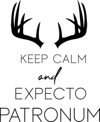 Keep calm and expecto patronum Svg, Harry Potter Svg, Harry Potter logo Svg, Harry Potter Movie Svg, Hogwarts Svg