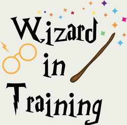 Wizard in Training Svg, Harry Potter Svg, Harry Potter Movie Svg, Hogwarts Svg, Wizard Svg, Treding Svg, Cut file