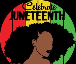 Juneteenth celebrate Svg, Juneteenth Svg, Black Girl Svg, African American Svg, Black history Svg, Digital download
