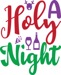 Holy a night Png, Christmas T Shirt Design, Christmas Svg, Christmas logo Svg, Digital download