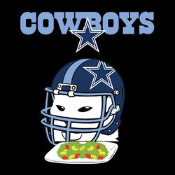 Cat Salad Dallas Cowboys NFL Svg, Dallas Cowboys Svg, Football Svg, NFL Team Svg, Sport Svg, Cut file