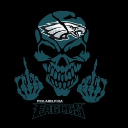 Skull Philadelphia Eagles NFL Svg, Philadelphia Eagles Svg, Football Team Svg, NFL Team Svg, Sport Svg, Digital download
