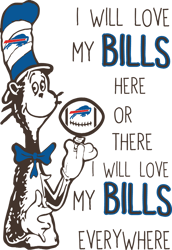I Will Love My Bills Here Or There, I Will Love My Bills Everywhere Svg, Dr Seuss Svg, Sport Svg, Digital download
