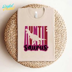 Aunty Saurus Dinosaur T-shirt Design