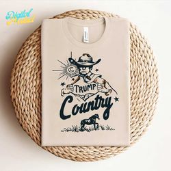 Funny Trump Country Cowboy SVG