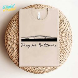 Pray for Baltimore Francis Scott Key Bridge SVG