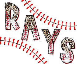 Rays Baseball PNG Digital Download