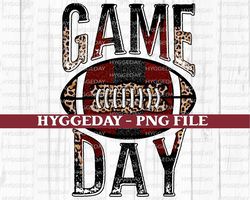Game Day PNG, Sublimation Download, team colors, game day, football, fall, autumn, vintage,