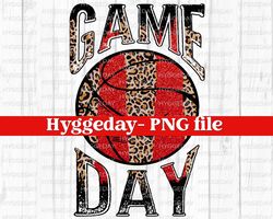 Game Day PNG, Sublimation Download, team, game day, basketball, fall, autumn, vintage, retro, school spirit.