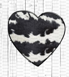 Cow print Heart, Hearts PNG, Sublimate Download, cow hide, love, turquoise, country, western, valentines day, hearts, Pn