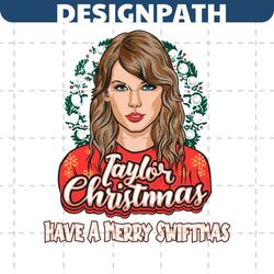Vintage Have A Merry Swiftmas SVG