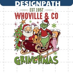 Whovillee And Co Grinchmas SVG