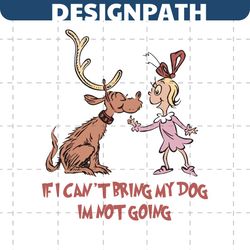 If I Cant Bring My Dog Im Not Going SVG File For Cricut