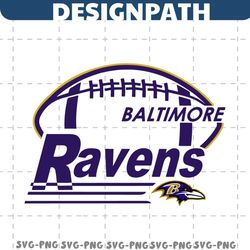 Baltimore Ravens Football Team SVG