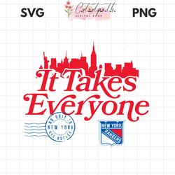 Its Take Everyone Rangers 2024 Stanley Cup Playoffs SVG