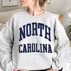 Carolina College Sweatshirt T Shirt, Vintage Carolina Crewneck, Retro Carolina Sweatshirt