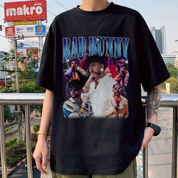Vintage Bad Bunny 90s Shirt,Bad Bunny Bootleg Shirt,Retro Bad Bunny Shirt For Fan