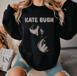 vintage kate bush black tshirt sweatshirt hoodie , retro kate bush shirt-running up that hill shirt,kate bush tshirt