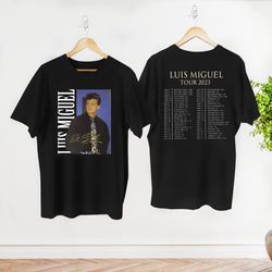 90s Vintage Luis Miguel Shirt, Luis Miguel Tour 2023 Unisex Shirt, Luis Miguel Concert