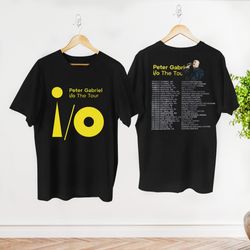 Peter Gabriel io The Tour 2023 T-Shirt, Peter Gabriel Concert Merch, Peter Gabriel Fan Gift Shirt