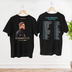 Vintage Luis Miguel Tour 2024 Shirt, Luis Miguel Tour Merch, Luis Miguel Fan Gift Shirt