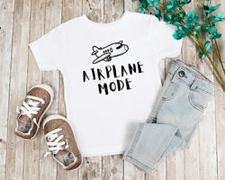 Airplane Mode Toddler Shirt, Funny Baby Romper, Baby Shower Gift