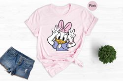 Cute Daisy Duck Shirt, Happy Daisy Shirt, Cute Disney Shirt