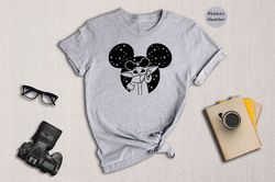 Grogu Disney Shirt, Mickey Ears Grogu Tee, Star Wars Shirt