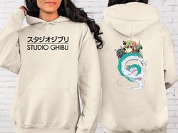 Studio Ghibli T-Shirt, Spirited Away Sweater, My Neighbor Totoro Hoodie