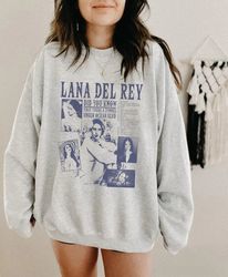 Vintage Lana Del Rey Shirt, Lana Del Rey Merch, Did You Know That Theres A Tunnel Under Ocean Blvd Album, Gift For Her