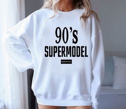 90s supermodel shirt, 90s Fashion Icon Crewneck, 90s Supermodel Shirt
