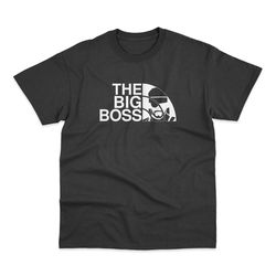 The Big Boss Solid Parody Gamer Gear T Shirt, Gift for Him, Unisex T-Shirt