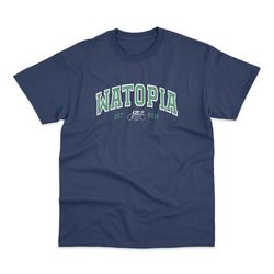 Watopia Est 2014 Cycling T-shirt, Gift for Him, Unisex T-Shirt