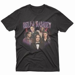 BELLA RAMSEY Vintage Shirt, Bella Ramsey Homage T-shirt, Bella Ramsey Fan-4