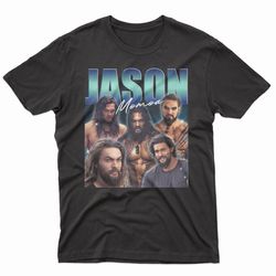 JASON MOMOA Vintage Shirt, Jason Momoa Fan Tees, Jason Momoa Retro 90s Shirt-73