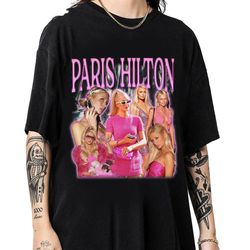Paris Hilton 90s Vintage Shirt, Paris Hilton Retro Graphic Unisex Shirt, Paris Hilton Y2K Shirt