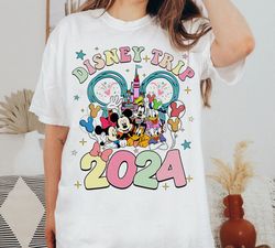 Disneyland Trip 2024 Shirt, Matching Family Shirts Disneyworld Tee, Disneytrip 2024 Family Shirt
